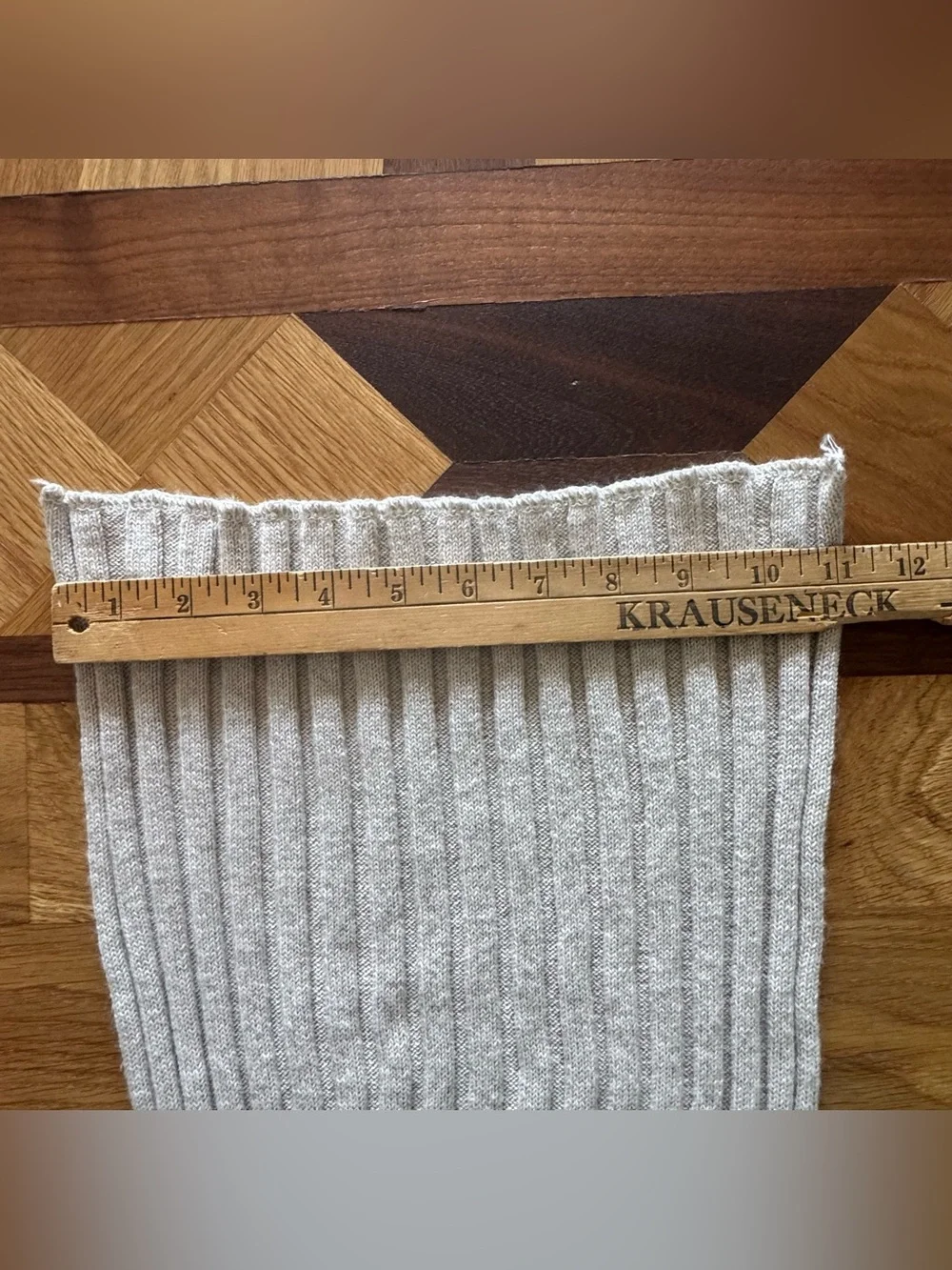 Riscatto Portofino Made in Italy Merino Wool Blend Ribbed Knit Scarf
